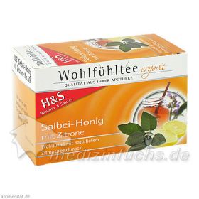 H&S Wohlfühltee Salbei-Honig mit Zitrone, 20 ST – PZN 9436182 из Германии