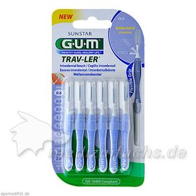GUM TRAV-LER dunkelgrau kerze 0.6mm Interd.+6 Kapp, 6 ST – PZN 9714327 из Германии