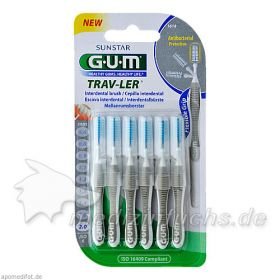 GUM TRAV-LER grau Kerze 2.0mm Interdental+6 Kappen, 6 ST – PZN 9714362 из Германии