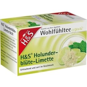 H&S Wohlfühltee Holunderblüte-Limette, 20 ST – PZN 9757733 из Германии