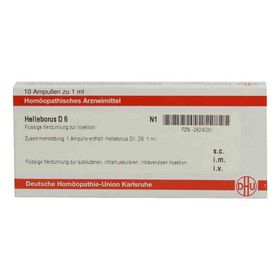Helleborus D 6 Ampullen (10X1 ml) – PZN 2824030 из Германии