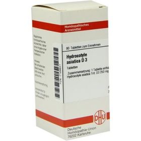 Hydrocotyle Asiatica D 3 Tabletten (80 stk) – PZN 7169831 из Германии