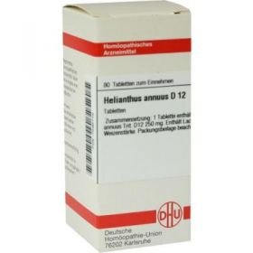 Helianthus Annuus D 12 Tabletten (80 stk) – PZN 7595775 из Германии