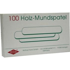 Holzmundspatel (100 stk) – PZN 7768230 из Германии