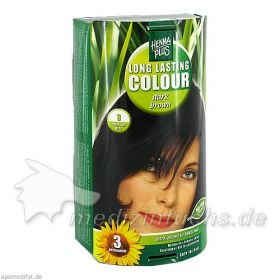 Hennaplus Long Lasting Dark Brown 3, 100 ML – PZN 100285 из Германии