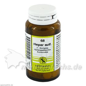 Hepar sulfuricum F Komplex 68, 120 ST – PZN 1012927 из Германии