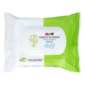 Hipp Baby Sanft Gesicht & Hände Tücher (20 stk) – PZN 10537741 из Германии