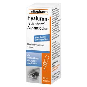 Hyaluron Ratiopharm Augentropfen (10 ml) – PZN 10810214 из Германии