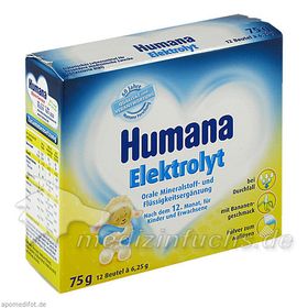 Humana Elektrolyt Banane Pulver, 75 G – PZN 1109928 из Германии