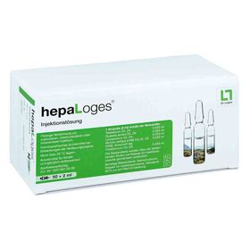 Hepa Loges Injektionslösung Ampullen (50X2 ml) – PZN 12354996 из Германии