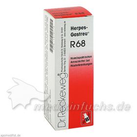 HERPES GASTREU R68, 22 ML – PZN 1374174 из Германии