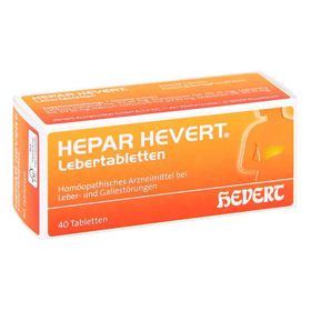 Hepar Hevert Lebertabletten (40 stk) – PZN 13863257 из Германии