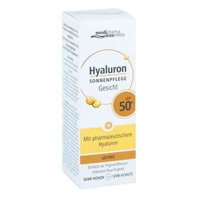 Hyaluron Sonnenpflege Gesicht Lsf 50+ getönt (50 ml) – PZN 13926213 из Германии