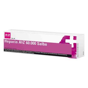 Heparin Abz 60.000 Salbe (100 g) – PZN 14061330 из Германии