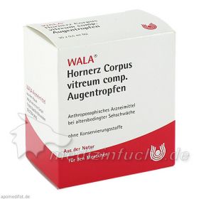 Hornerz Corpus vitreum comp. Augentropfen, 30X0.5 ML – PZN 1448197 из Германии