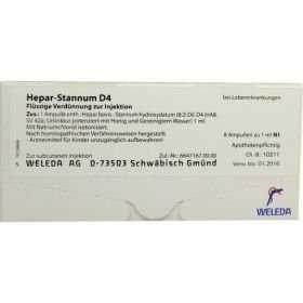 HEPAR STANNUM D 4, 8 ST – PZN 1623105 из Германии