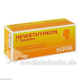 Hewethyreon N Tabletten, 40 ST – PZN 1655252 из Германии