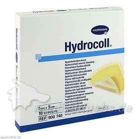 Hydrocoll 5x5cm Wundverband, 10 ST – PZN 1690633 из Германии