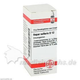 HEPAR SULF D12, 10 G – PZN 1773075 из Германии