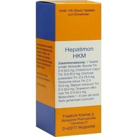 Hepatimon HKM, 100 ST – PZN 1828155 из Германии