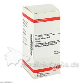 HEPAR SULF D12, 200 ST – PZN 2115581 из Германии