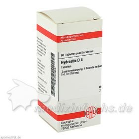 HYDRASTIS D 4, 80 ST – PZN 2115658 из Германии