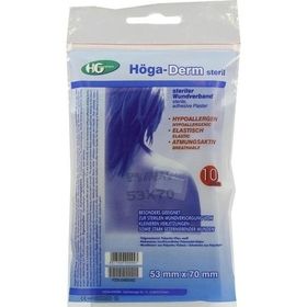 Hoega-Derm steriles Pflaster 53mmx70mm, 10 ST – PZN 2483592 из Германии