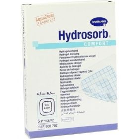 Hydrosorb comfort 4.5x6.5cm, 5 ST – PZN 256509 из Германии