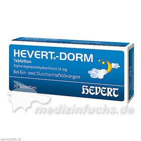 Hevert-Dorm, 50 ST – PZN 2567828 из Германии