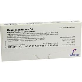 HEPAR MAGN D 6, 8X1 ML – PZN 2594274 из Германии