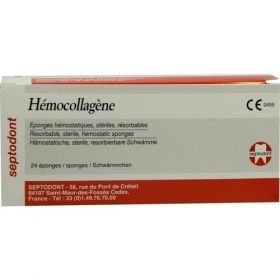 Hemocollagene Sterile Schwämmchen z.Blutstill.Zahn, 24X1 ST – PZN 261456 из Германии