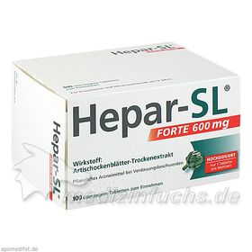 Hepar-SL Forte 600mg, 100 ST – PZN 2708944 из Германии