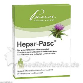 Hepar-Pasc, 20 ST – PZN 2785117 из Германии