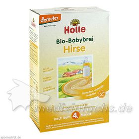 Holle Bio-Babybrei Hirse, 250 G – PZN 2907827 из Германии