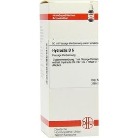 HYDRASTIS D 6, 50 ML – PZN 2924576 из Германии