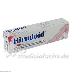 Hirudoid Salbe 300mg, 100 G – PZN 2940799 из Германии