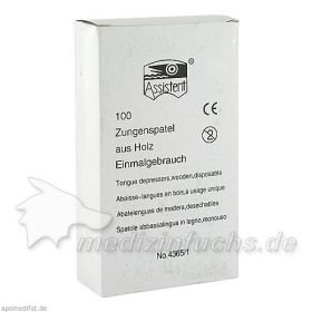 Holzmundspatel, 100 ST – PZN 3413754 из Германии