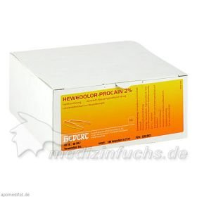 HEWEDOLOR PROCAIN 2%, 100 ST – PZN 3919821 из Германии