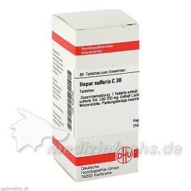 HEPAR SULF C30, 80 ST – PZN 4220193 из Германии