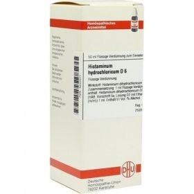 HISTAMINUM HYDROCHLOR D 6, 50 ML – PZN 4220371 из Германии