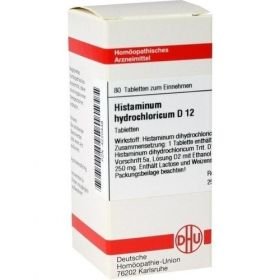 HISTAMINUM HYDROCHLOR D12, 80 ST – PZN 4220448 из Германии