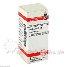 HYDRASTIS D12, 10 G – PZN 4220566 из Германии