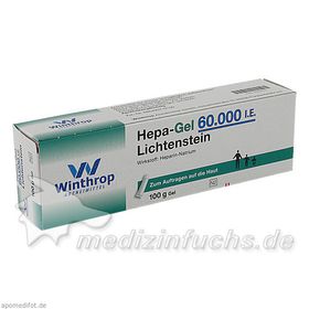 Hepa-Gel 60000 I.E. Lichtenstein, 100 G – PZN 4325443 из Германии