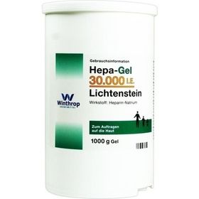 Hepa-Gel 30000 I.E. Lichtenstein, 1000 G – PZN 4345279 из Германии