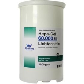 Hepa-Gel 60000 I.E. Lichtenstein, 1000 G – PZN 4345345 из Германии