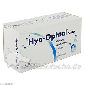 Hya-Ophtal sine, 60X0.5 ML – PZN 4394728 из Германии
