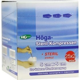 HOEGA STERIL 8FA 5X5, 25X2 ST – PZN 4401894 из Германии