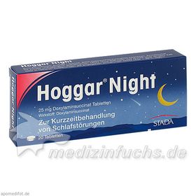 HOGGAR Night Tabletten, 20 ST – PZN 4402066 из Германии