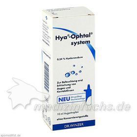 Hya-Ophtal system, 10 ML – PZN 440503 из Германии