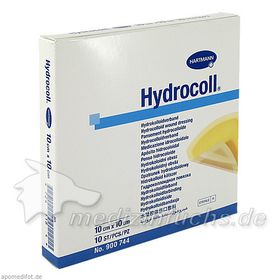 HYDROCOLL 10X10CM WUNDVERBAND, 10 ST – PZN 4419865 из Германии